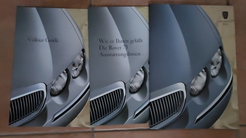 Rover juni 1999 - 1999, brochure
