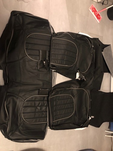 Neu rover leder schwarz - neu,