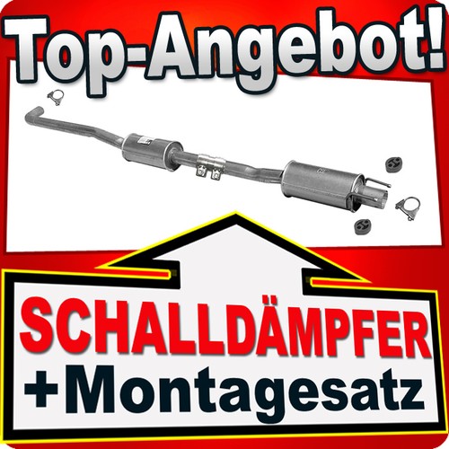 Mittelschalldämpfer für